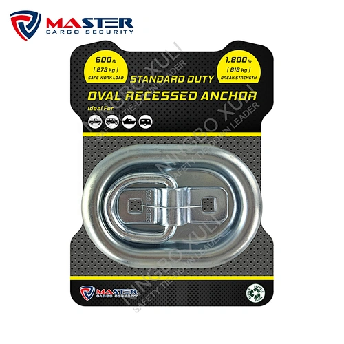 Xuli Anchor Points Oval Recessed Mount D-Ring