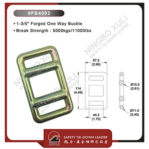 40mmx5000kgs Forged One Way Buckle