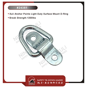 Xuli Anchor Points Light Duty Surface Mount D-Ring