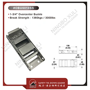 45mmx1360kgs Overcenter Buckle for Cargo Lashing