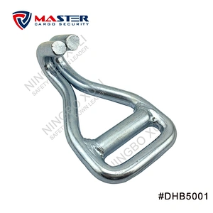 50mmx5000kgs Double J Hook with Bar for Cargo Lashing