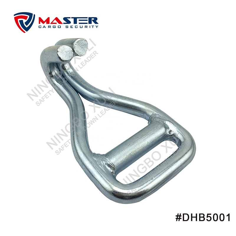 50mmx5000kgs Double J Hook with Bar for Cargo Lashing