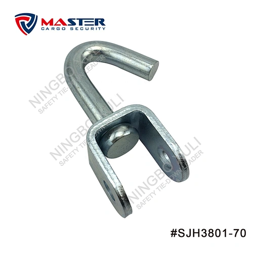 35mmx3000kgs Swivel J Hook for Cargo Lashing