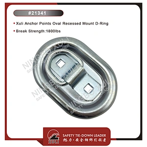 Xuli Anchor Points Oval Recessed Mount D-Ring