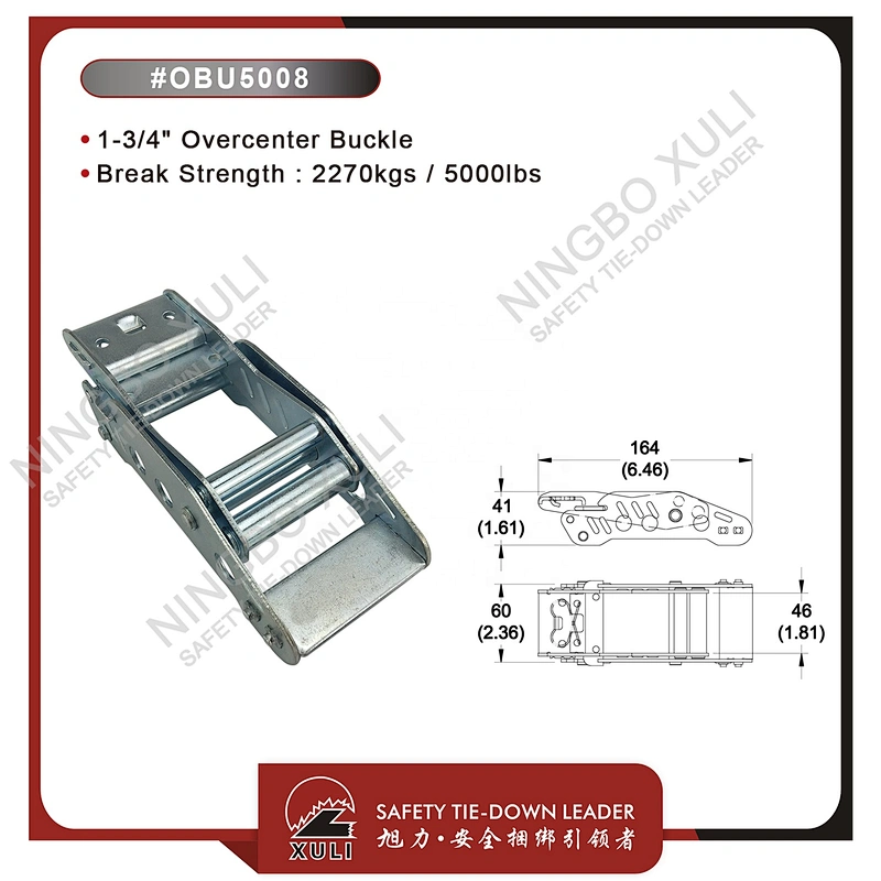 45mmx2270kgs Overcenter Buckle for Cargo Lashing