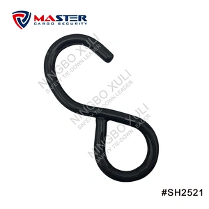 25mmx300kgs S Hook for Cargo Lashing