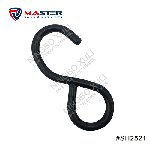 25mmx300kgs S Hook for Cargo Lashing
