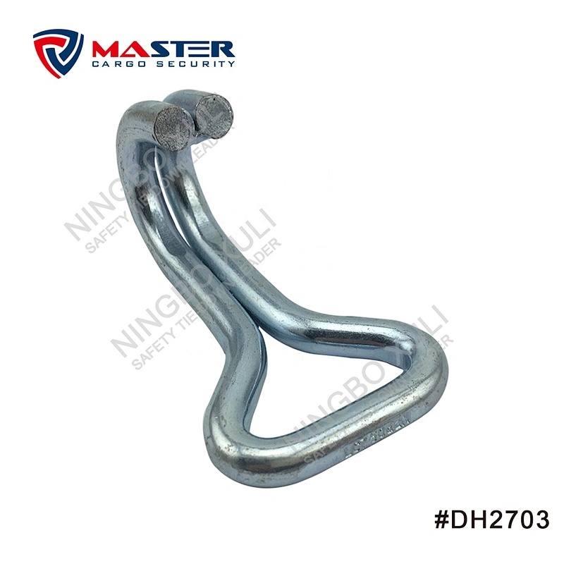 25mmx1500kgs Double J Hook for Cargo Lashing