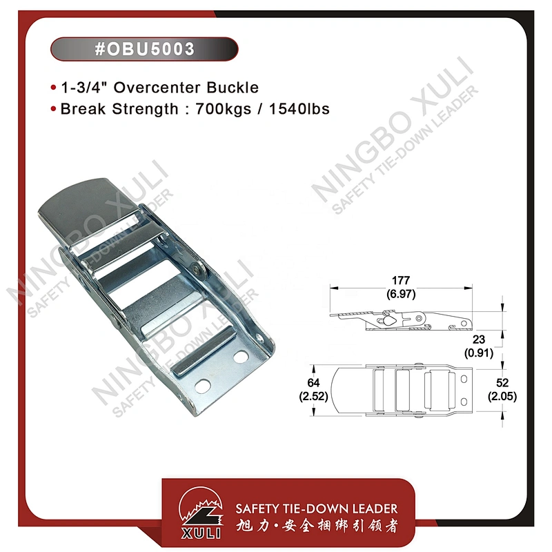 45mmx700kgs Overcenter Buckle  for Cargo Lashing