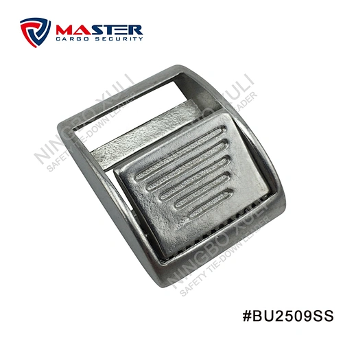 25mmx250kgs Stainless Steel Cam Buckle for Cargo Lashing