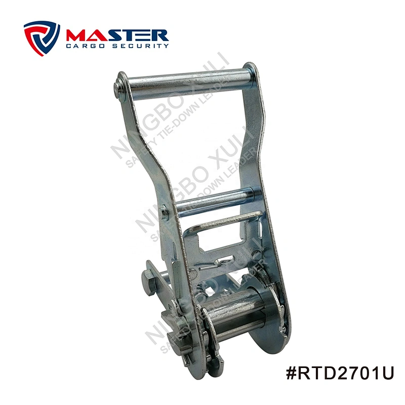 25mmx1500kgs Ratchet Buckle Wide Handle for Cargo Lashing RTD2701U