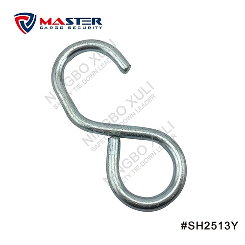 25mmx340kgs S Hook for Cargo Lashing
