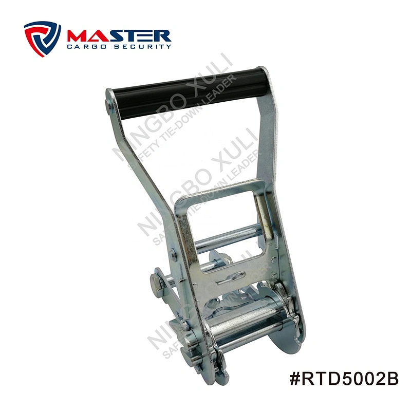 50mmx5000kgs Ratchet Buckle Medium Wide Handle for Cargo Lashing