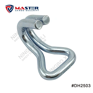 25mmx1000kgs Double J Hook for Cargo Lashing