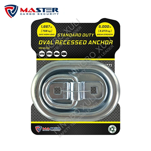 Xuli Anchor Points Oval Recessed Mount D-ring
