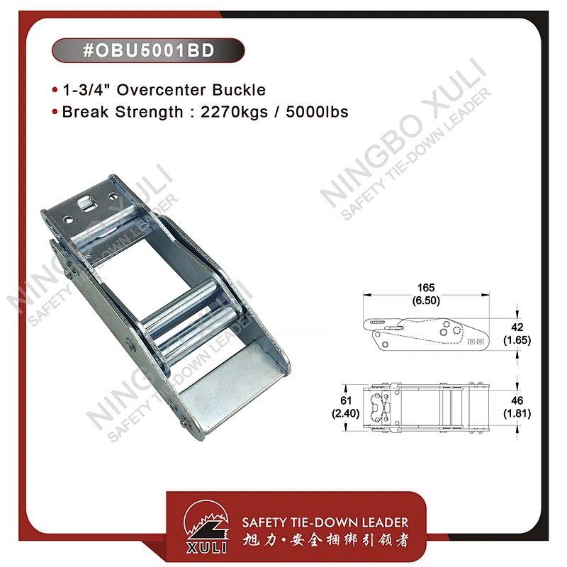 45mmx2270kgs Overcenter Buckle for Cargo Lashing