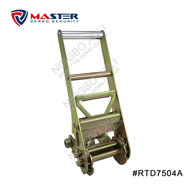 75mmx10000kgs Ratchet Buckle Long Handle for Cargo Lashing