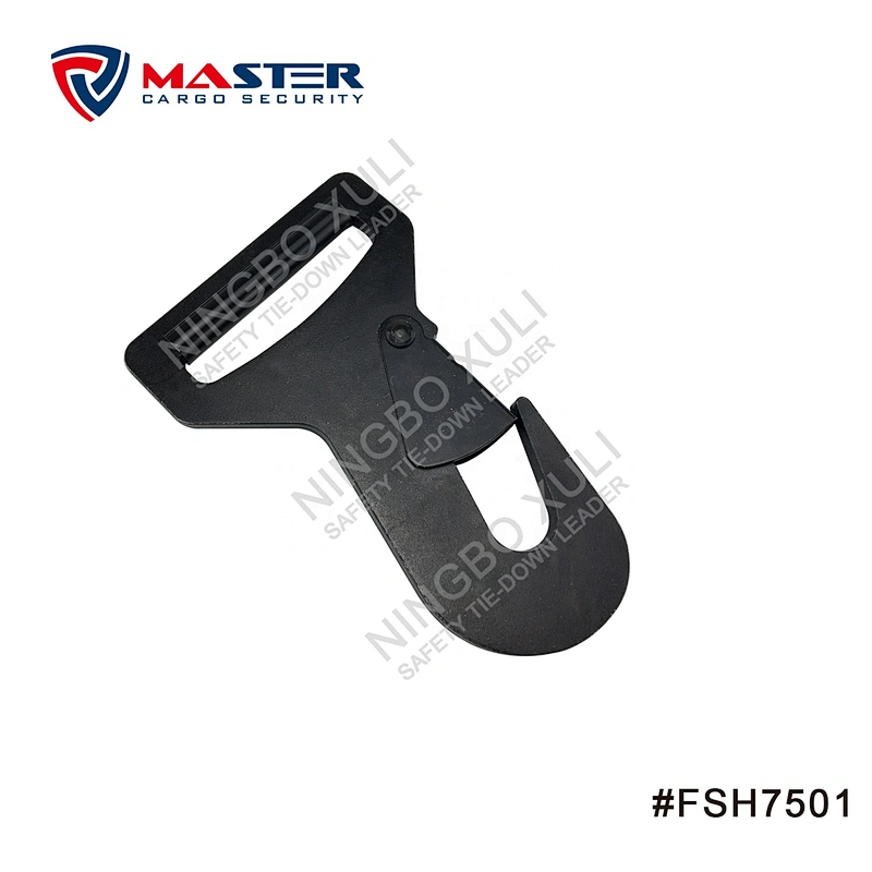 75mmx6800kgs Flat Snap Hook for Cargo Lashing