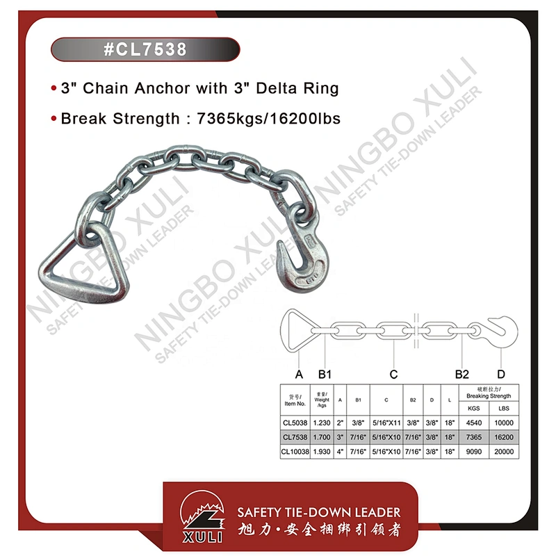 Chain Anchor with 3