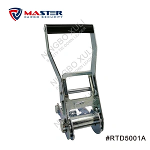 50mmx5000kgs Ratchet Buckle w/o Safe Lock Long Wide Handle for Cargo Lashing