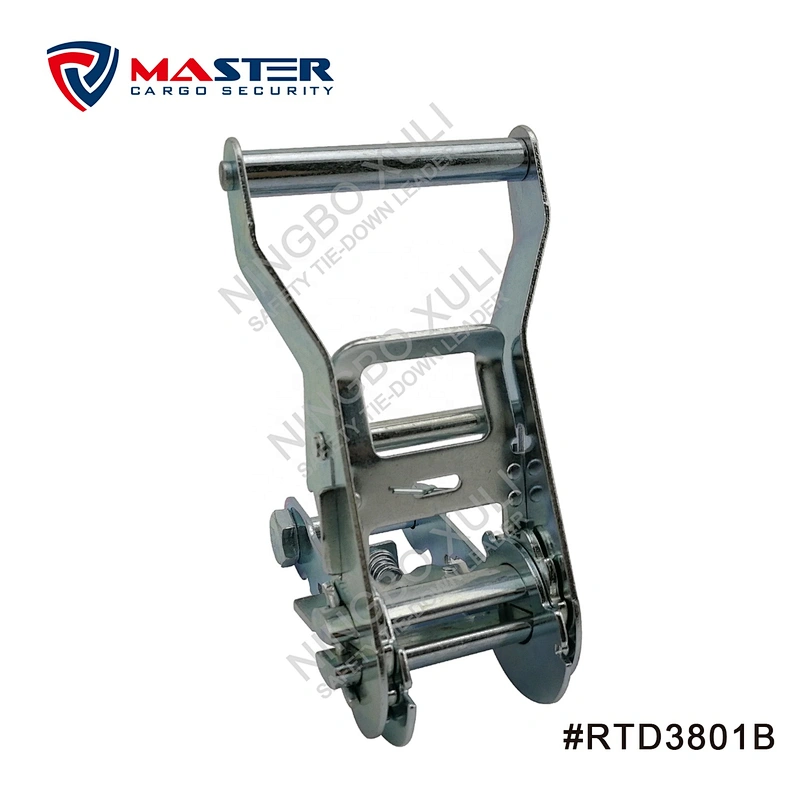 35mmx3000kgs Ratchet Buckle Wide Handle for Cargo Lashing RTD3801B