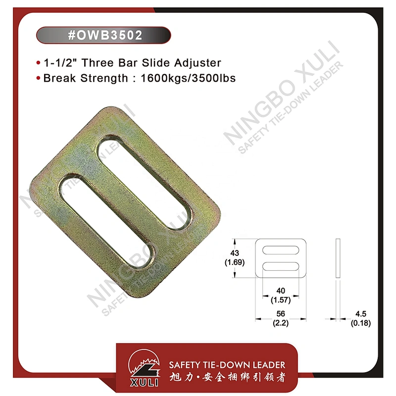 35mmx1600kgs Three Bar Slide Adjuster