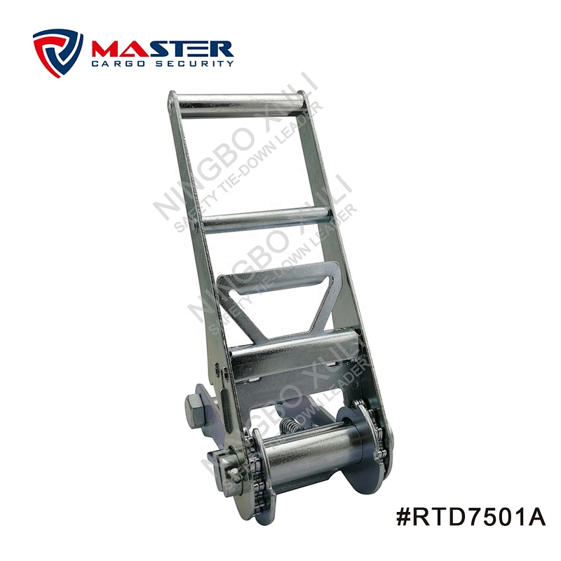 75mmx10000kgs Ratchet Buckle Long Handle for Cargo Lashing