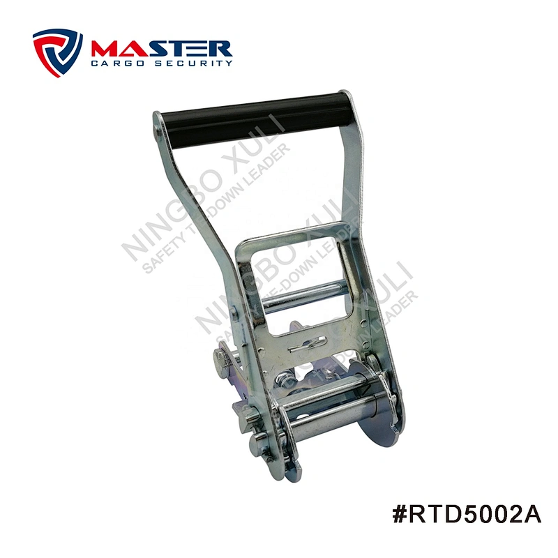 50mmx5000kgs Ratchet Buckle w/o Safe Lock Medium Wide Handle for Cargo Lashing