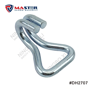 25mmx1000kgs Double J Hook for Cargo Lashing