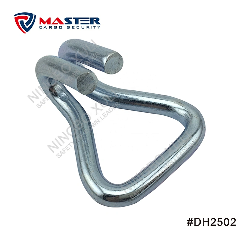 25mmx800kgs Double J Hook for Cargo Lashing