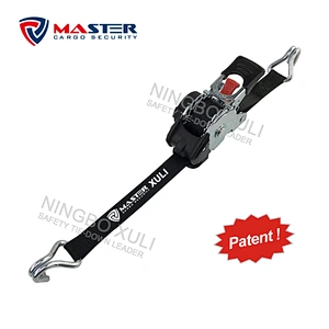 25mm x 680kgs New Motorcycle Auto Retractable Ratchet Tie Down Strap