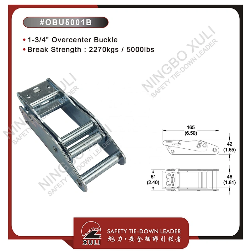45mmx2270kgs Overcenter Buckle for Cargo Lashing
