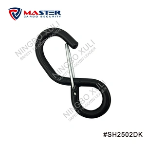 25mmx700kgs S Hook with Keeper for Cargo Lashing