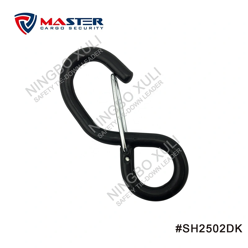 25mmx700kgs S Hook with Keeper for Cargo Lashing