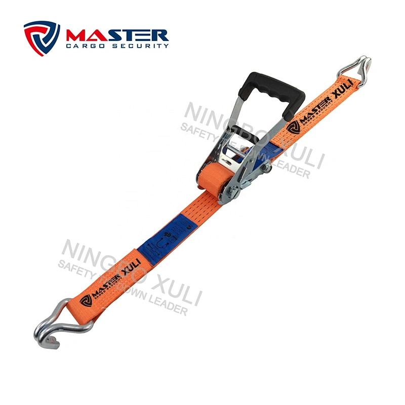 50mm x 5,000kgs Rubber Handle heavy duty Ratchet Lashing belt