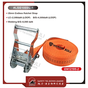 35mm BS 4000kg Endless Ratchet Strap