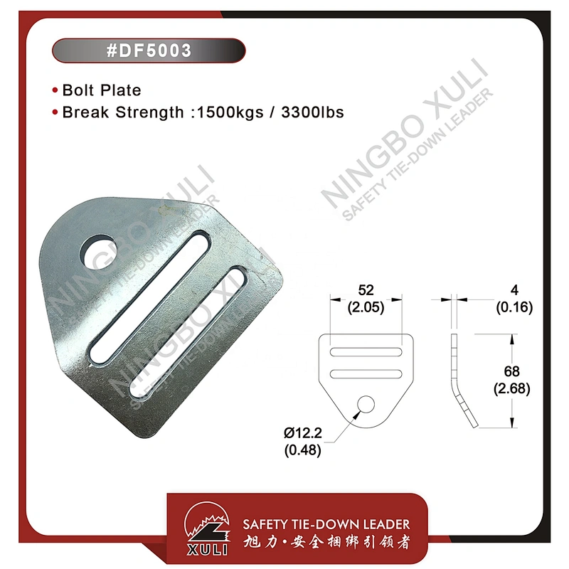 50mmx1500kgs Bolt Plate