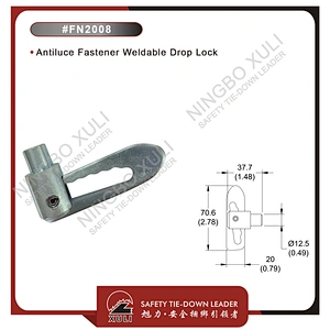 Antiluce Fastener Weldable Drop Lock