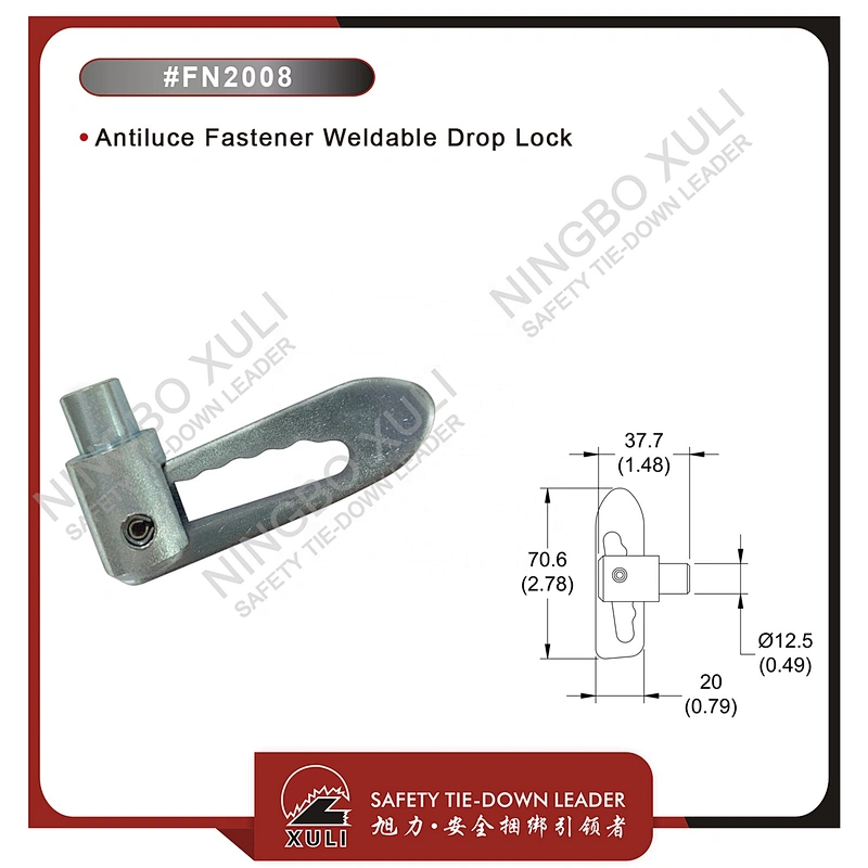 Antiluce Fastener Weldable Drop Lock