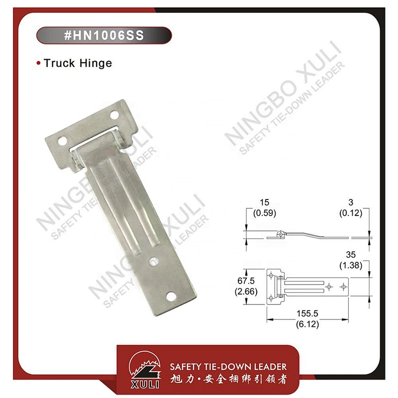 HN1006SS Stainless Steel Truck Hinge