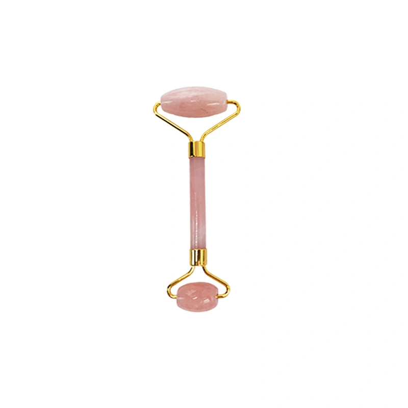 Hot Sell Best High Quality Private Label Genuine Anti Aging Pink Rose Quartz Jade Roller for face