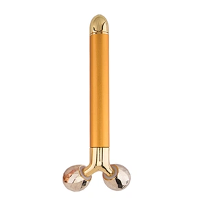 New design two 360 degrees rotation roller massager for face