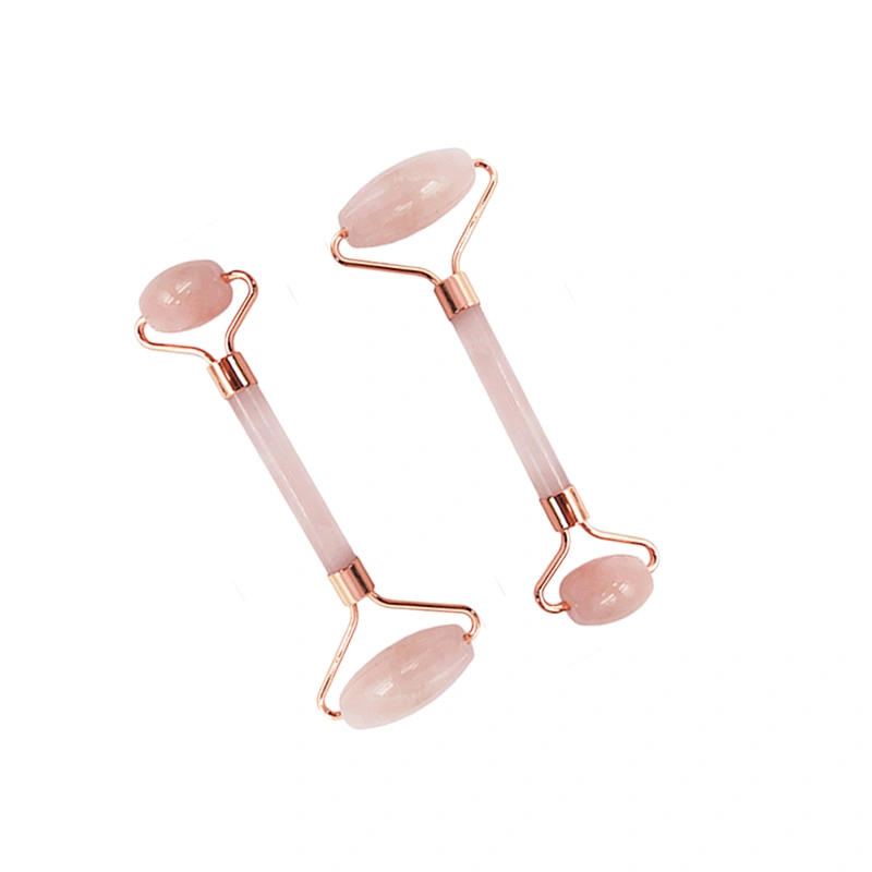 Hot Sell Best High Quality Private Label Genuine Anti Aging Pink Rose Quartz Jade Roller for face