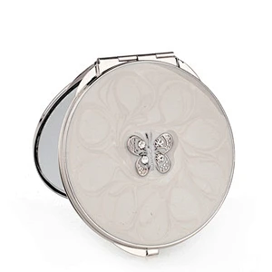 Epoxy compact mirror high quality comestic mirror with butterfly