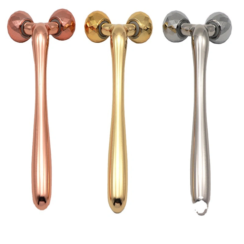 Best selling plastic v shape face slimming massager 3D roller shape massage facial roller device