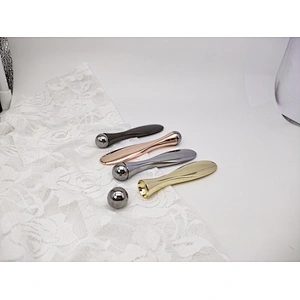 Hot sale metal eyes cream massager facial slimming massage tool alloy facial roller
