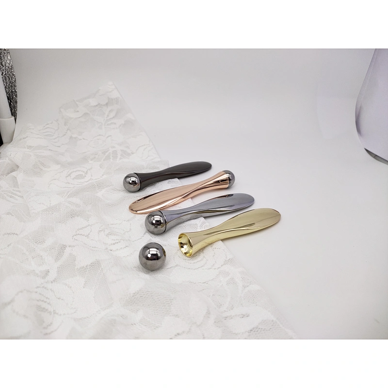 Hot sale metal eyes cream massager facial slimming massage tool alloy facial roller