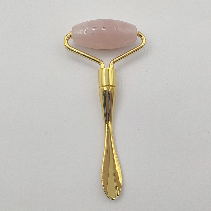 2020 Face Massager Roller  Noiseless jade roller for Face  Neck with spoon jade quartz roll for skin
