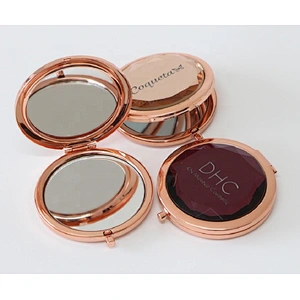 Customized Private Label  Mirror Crystal cosmetic Mirror