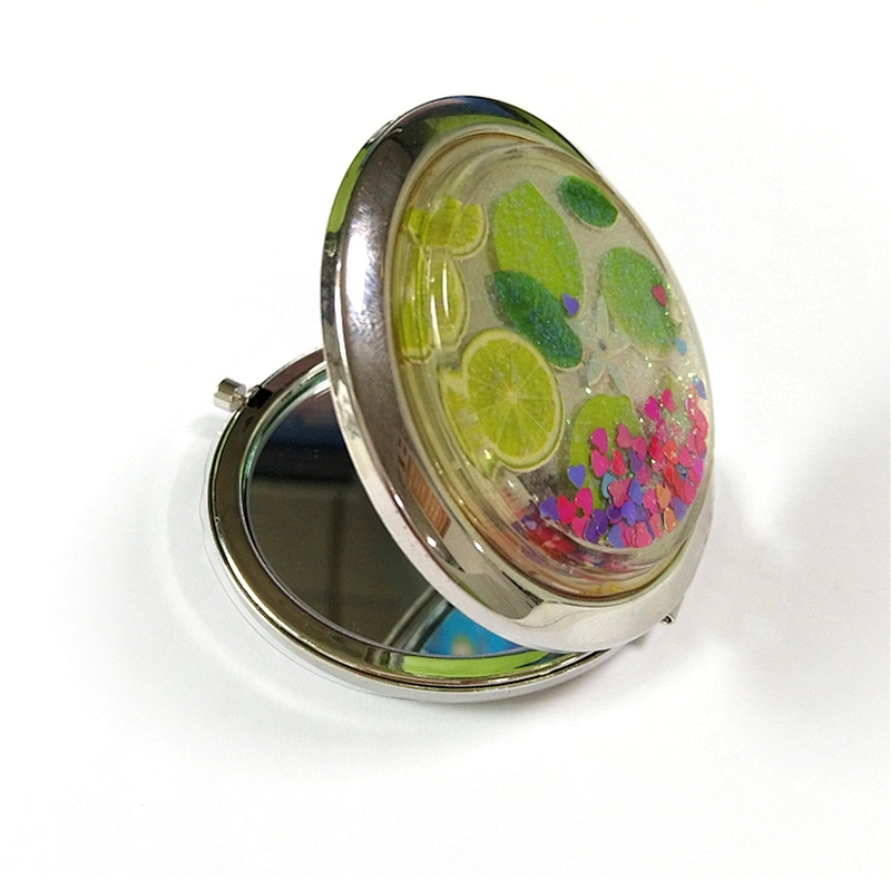 China OEM environmental silicone makeup mirror with HD float glass
